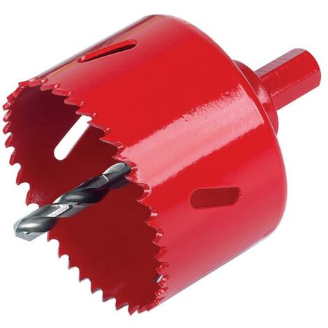 Wolfcraft Lochsäge Ø 100 mm, Bi-Metall, inkl. Schaft & Bohrer