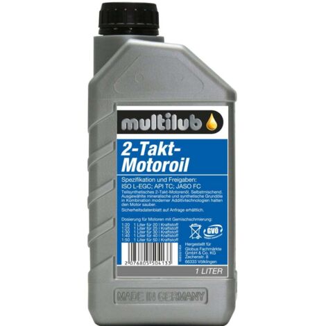 Multilub Motoröl 2-Takt 1L Motoröl