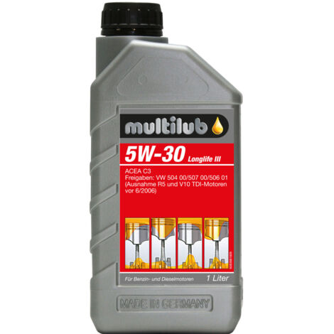 Multilub Motoröl 5W-30 Longlife III 1L Motoröl