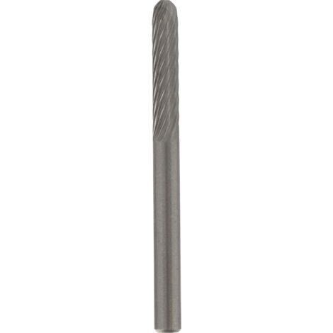 Dremel 9903 Wolfram Karbid Fräser spitz - Zubehör für Multifunktionswerkzeug mit 1 Fräser 3,2mm zum Formen, Glätten und zur Materialabnahme von Stahl, Kunststoff, Holz u.v.m.