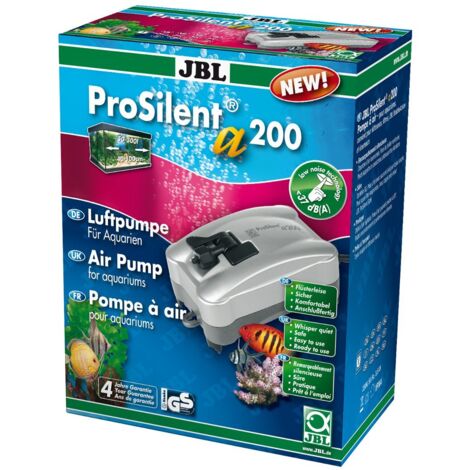 JBL ProSilent a200 Luftpumpe für Süß- und Meerwasser-Aquarien Zubehör (1/2)