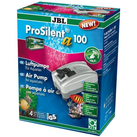 JBL ProSilent a100 Luftpumpe für Süß- und Meerwasser-Aquarien Zubehör