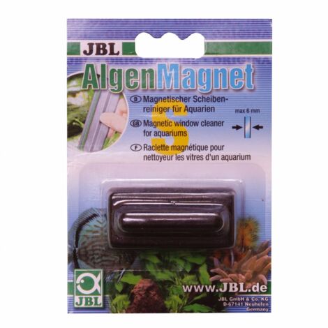 JBL Aquarienzubehör Algenmagnet Scheiben-Reinigungsmagnet für 6 mm Scheiben Zubehör