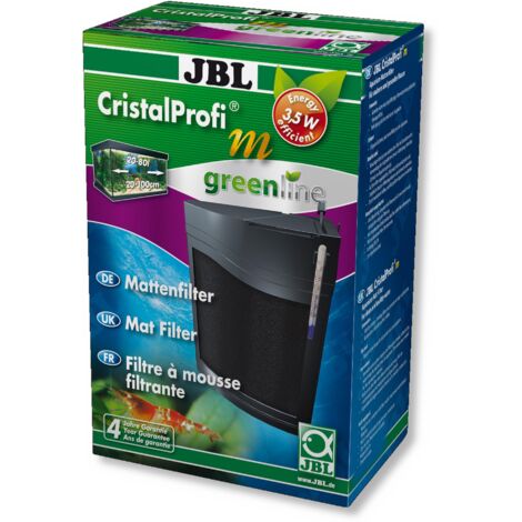 JBL CristalProfi m greenline Mattenfilter inkl. Pumpe für Aquarien von 20 - 80l