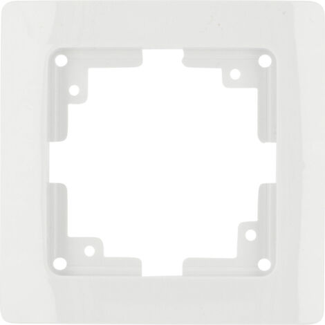 Unitec Abdeckrahmen 1-fach Monaco, ultraweiß Rahmen Blende (1/3)