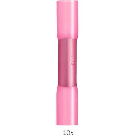 Steinel Wärmeschrumpfende Crimpverbinder Stoßverbindungen Ø 0,5 - 1,5 mm, 10 Stk. Bastelmaterial (1/2)