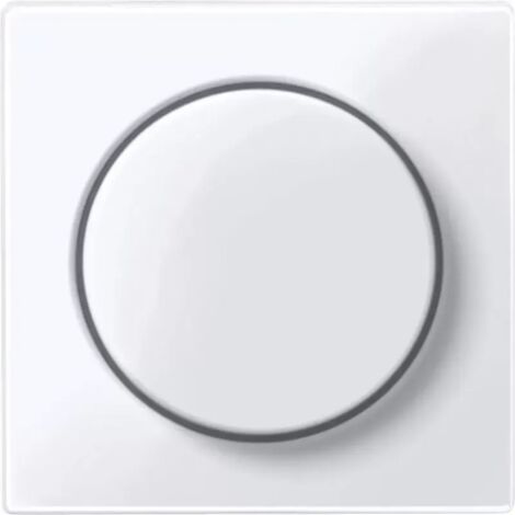 Merten Drehknopf Symbol Dimmer aktivweiß glänzend System M MEG5250-0325 (1/2)