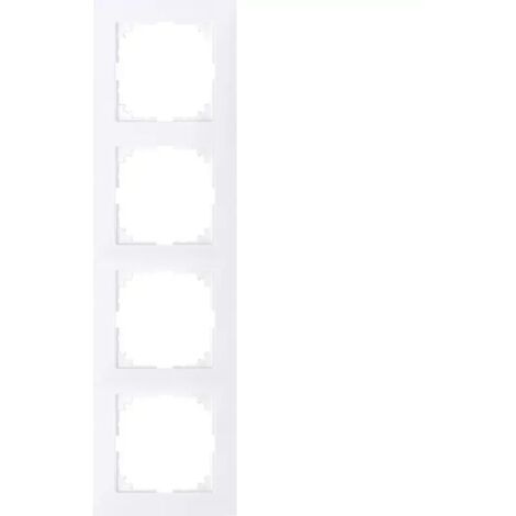 Merten Abdeckrahmen 4fach Serie M-Pure, 4-fach, MEG4040-3625 Merten (1/2)