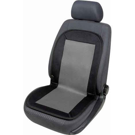 Walser Autositz Heizkissen Sitzheizung Carbon Plus schwarz-grau