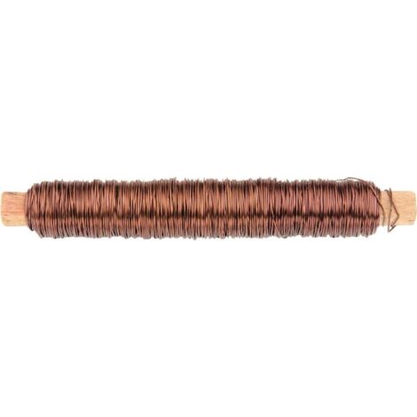 Glorex Wickeldraht braun, 0,5 mm Bastelmaterial