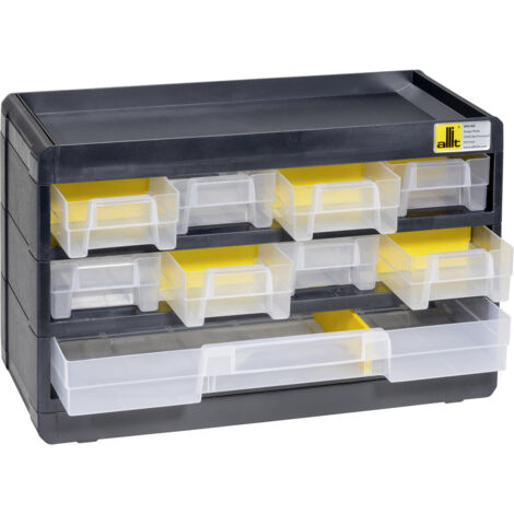 Allit Kleinteilemagazin VarioPlus Basic 15 30 x 13,5 x 19 cm Aufbewahrung (1/3)