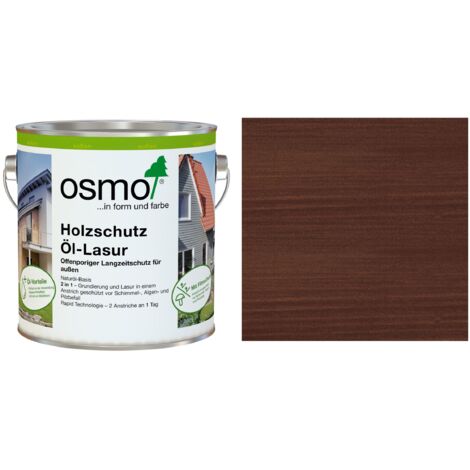 Osmo Holzschutz Öl-Lasur 750 ml palisander Holzlasur