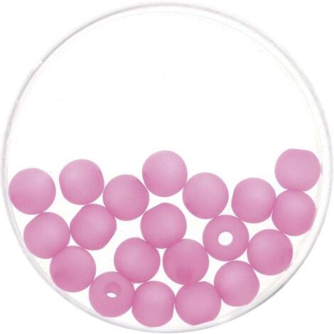 Set Perline Di Vetro Glorex Rosse E Rosa Per Creare Gioielli - Scatola Riutilizzabile, Per Bracciali, Collane E Decorazioni Fai Da Te
