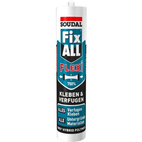 Soudal Montagekleber Fix All Flexi weiß 470 g Kleber & Leime (1/4)