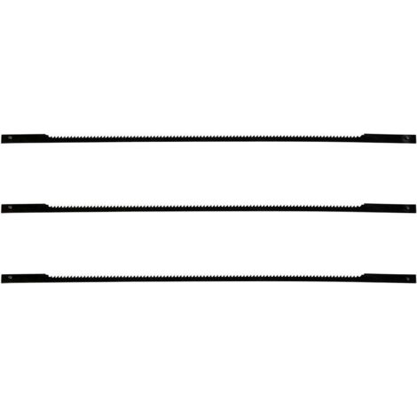 Güde Dekupiersaegeblatt 25 Zähne 3 Stück 132 mm Dekupiersägen