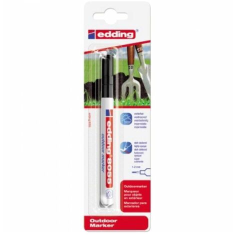 edding 8055 outdoor marker schwarz 1 - 2 mm Pinsel & Stifte
