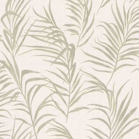 Rasch Vliestapete 560862 BARBARA home Collection III farn creme beige, 10,05 x 0,53 m Wandtapete (1/4)