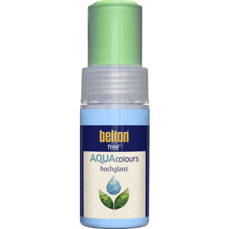 belton free Lackstift 9 ml gelbgrün hochglänzend RAL 6018 Lack Korrekturstift