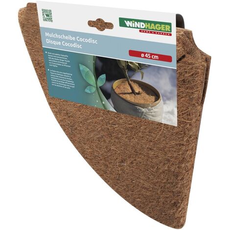 Windhager Mulchscheibe Cocodisc Ø 45 cm Wintervlies (1/2)