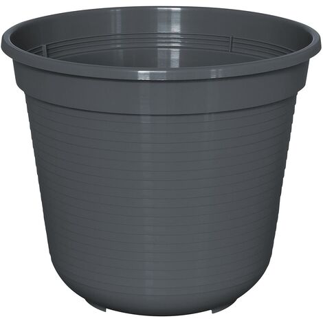 Geli Pflanztopf Standard Ø 20 cm anthrazit Blumentöpfe & Übertöpfe