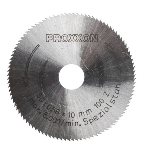 Proxxon Kreissägeblatt aus Spezialstahl hochlegiert exakte Schitte Kreissäge