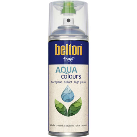 BELTON DESIGN Klarlack Spray – 400 Ml, Hochglänzend, Für Holz, Metall, Kunststoff