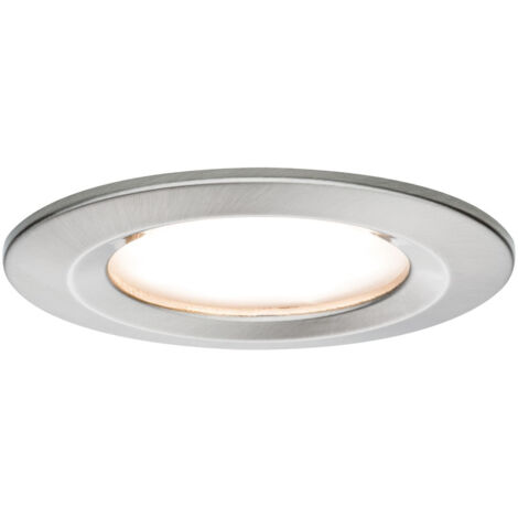 Paulmann LED Einbauleuchte Nova Coin eisen Ø 7,8 cm starr warmweiß Einbauleuchte (1/4)
