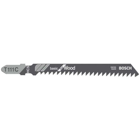 Bosch Stichsägeblatt Basic for Wood T 111 C 3er 2608630808