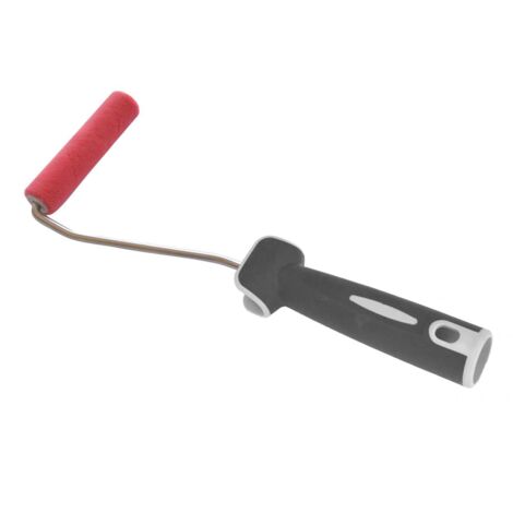 Nespoli Lackierroller RedFibre mit Antihaftbeschichtung 27 cm, 10 cm Malerpinsel