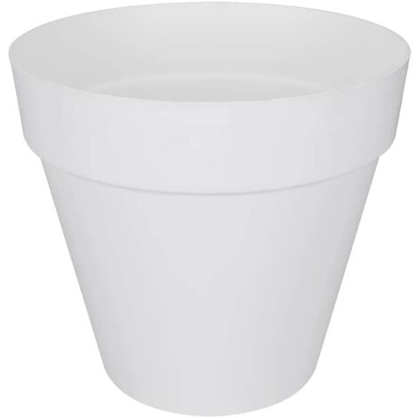 Elho Pflanztopf Loft Urban Ø 20 x 17,5 cm weiß Pflanztopf