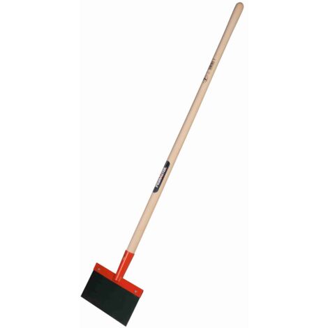 Primaster Stoßscharre 30cm mit Stiel Bodenschaber Betonschaber