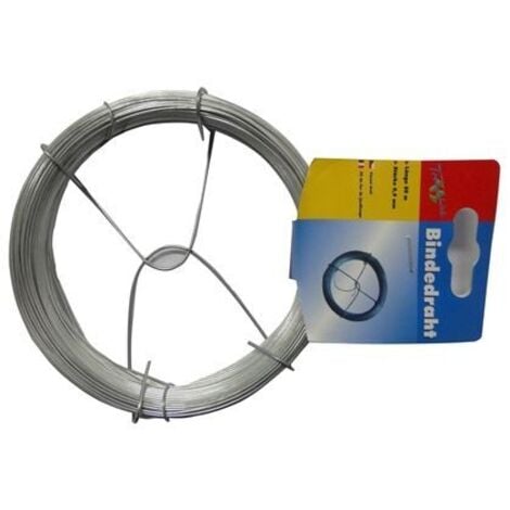 Bütic Bindedraht 0,50mm - 50m Schwarzer Floristendraht