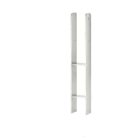 TrendLine H-Pfostenanker 91x 600 x 60 x 6 mm Feuerverzinkt Pfostenträger