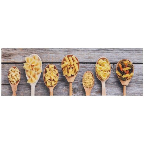 Andiamo Küchenläufer Kitchen Pasta, 50 x 150 cm Teppichläufer Läufer