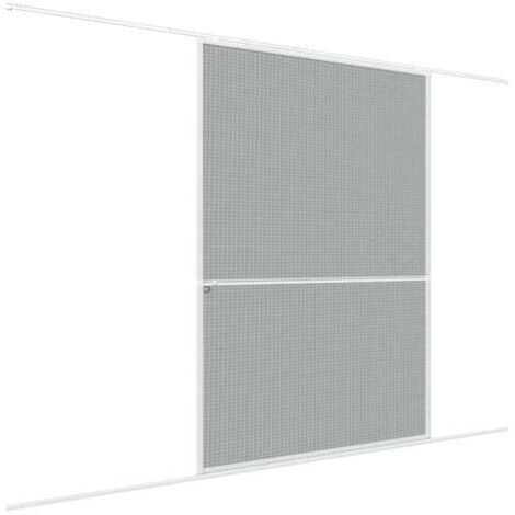 Primaster Insektenschutz-Schiebetür weiß 120x240cm weiß abwaschbar UV-beständig