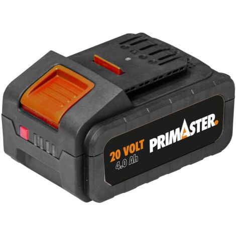 Primaster Ersatzakku Akku 20 V 4,0 Ah Kontroll-Leuchten für Akku-Ladestand