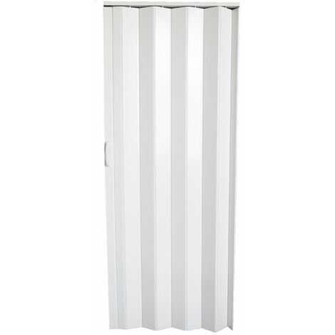 TrendLine Falttür weiß 88 x 205 cm Raumtrennung Schiebetür Faltwand
