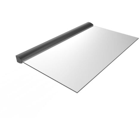 Primaster Glasvordach St.Tropez 140x90 cm Beleuchtung Bewegungssensor Vordach