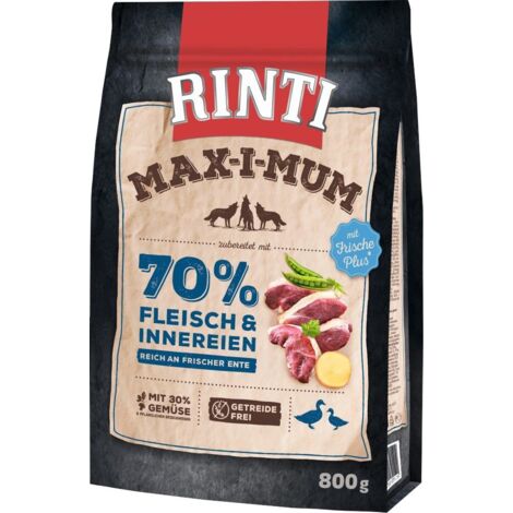 Rinti Max-i-Mum Hundetrockenfutter Adult 800 g Ente Trockenfutter Hunde