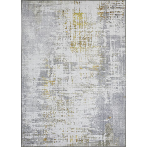 LUXOR Living Teppich Punto creme-senfgelb, 155 x 230 cm modische Teppiche