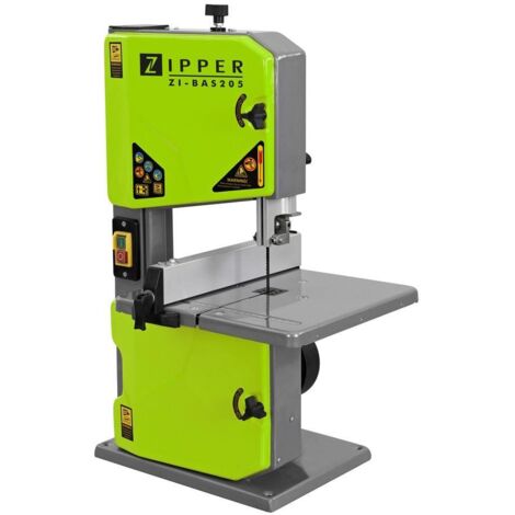 BANDSAGEMASCHINE HOLZSAGE TISCHSAGE QUERSCHNEIDLEHRE ZI-BAS205 ZIPPER