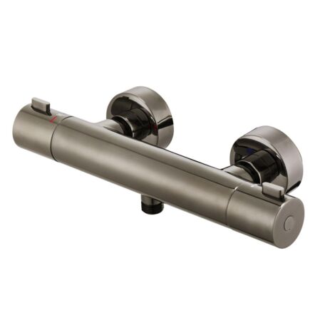 Primaster Brausethermostat Prag silbergrau Cool Touch Verbrühschutz bei 38° C