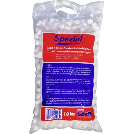 Ralinger Salz Regeneriersalztabletten 10 kg reines Siedesalz für Wasserenthärter