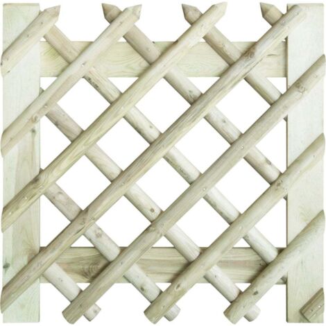 Scherenzauntor 100 x 100 cm, kesseldruckimprägniert Holzzäune