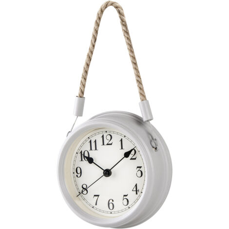 Techno Line WT 7130 Quarz Wanduhr 22 cm x 68 mm x 68 mm Grau (1/2)