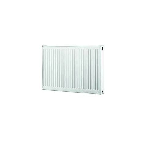 sanicomfort Heizkörper Typ 22 (H x B): 600 mm x 1000 mm Weiß Ventilheizkörper