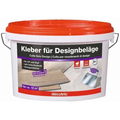 Decotric Kleber für Designbeläge 3 kg Teppich- & PVC-Kleber