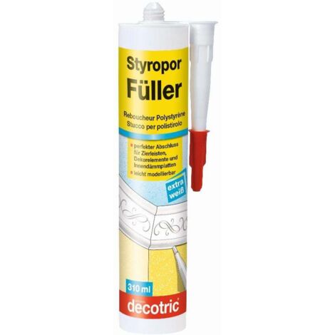 Decotric Styropor-Füller 310 ml weiß (1/2)