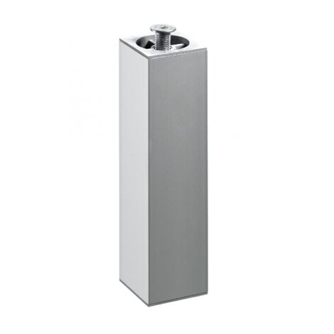 Hettich Möbelfuß Ancona für schwere Tischplatten Aluminium Ø 60 x 100 mm Möbelfüsse