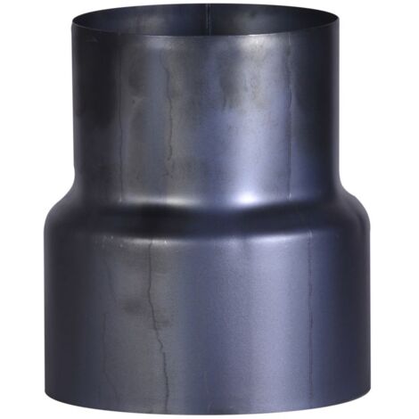 FireFix Reduzierstück Ø 120 - 100 mm gebläut Ofenrohr Reduzierung Rauchrohr